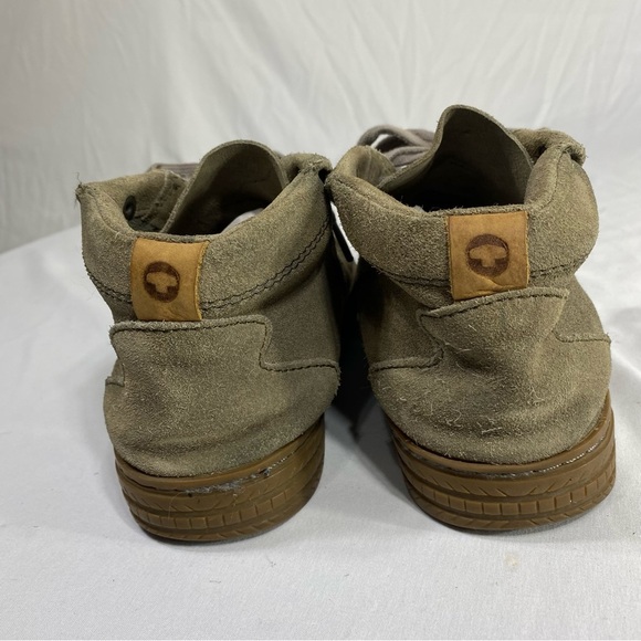 Tredagain Hawthorne Gray Suede Mid-Top Recycled Tire Hiking Shoes - Picture 9 of 9